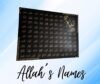 Calligraphy of Allah's names