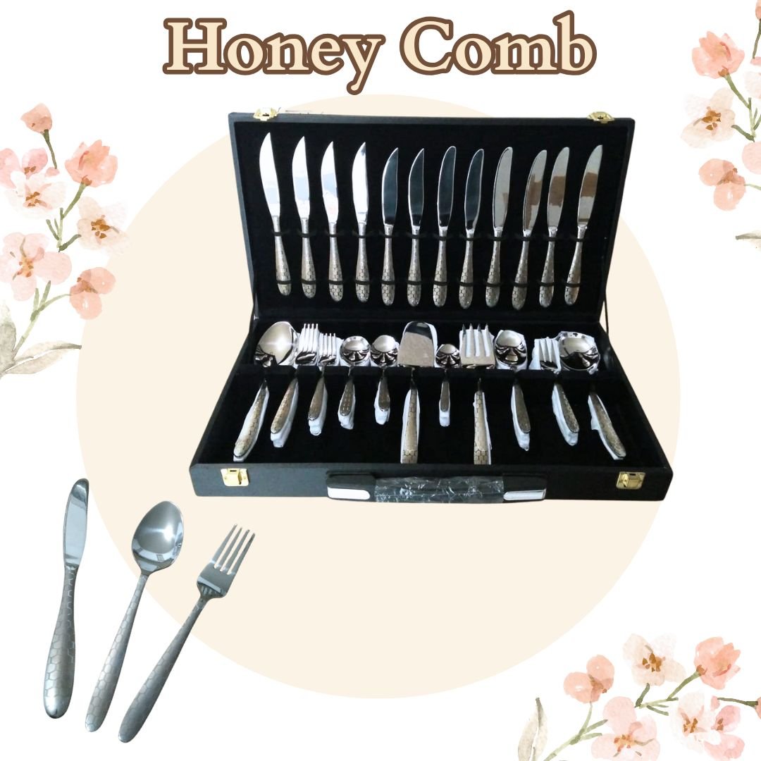 Honey Comb cutlery set