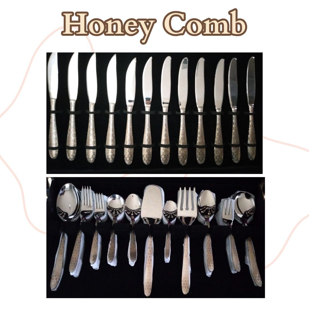 Honey Comb cutlery set - Image 2