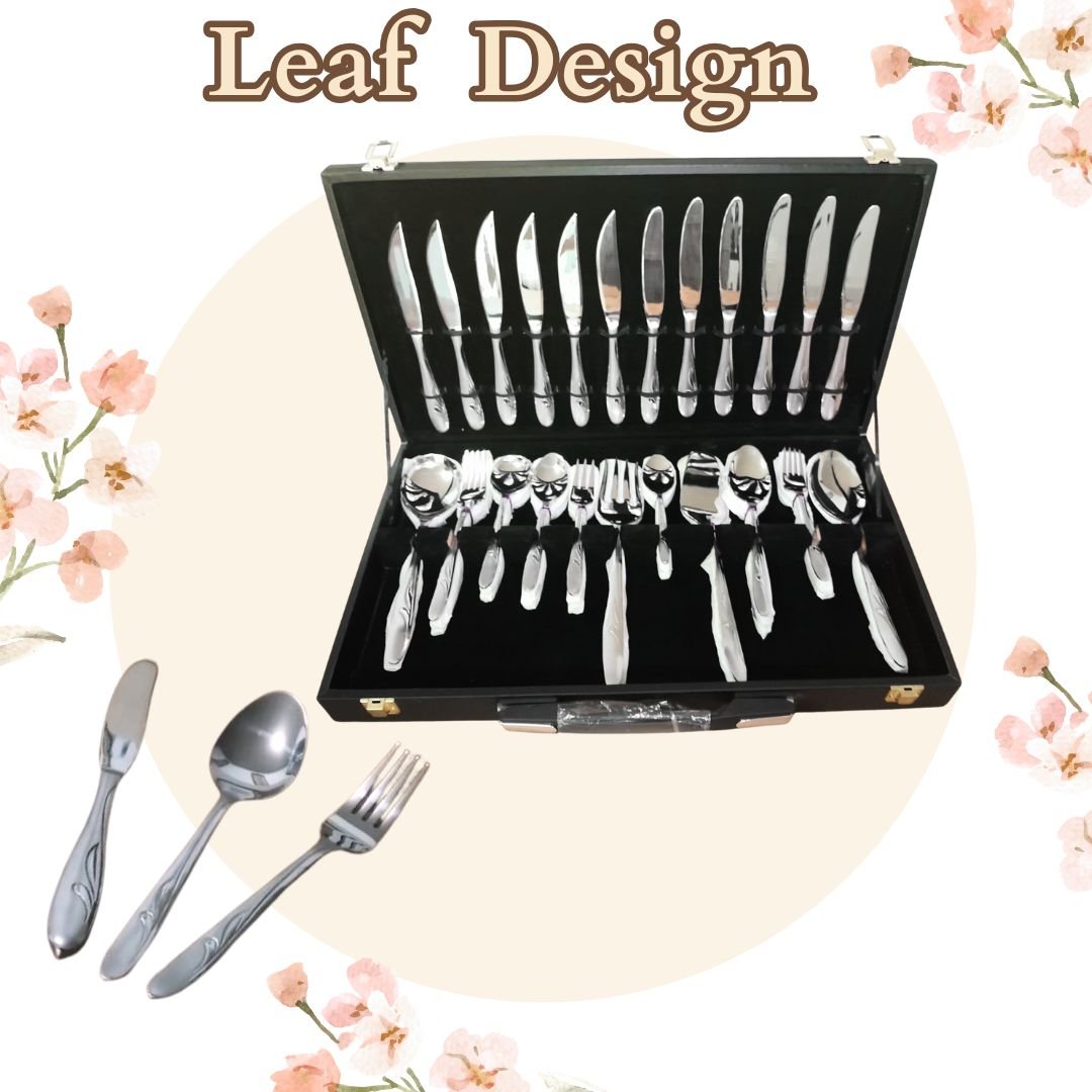 Leaf cutlery set