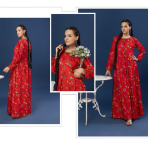 Floral Dress (100% cotton)