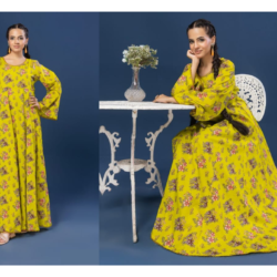 Floral Dress (100% cotton)