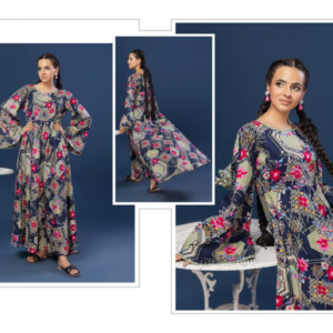 Floral Dress (100% cotton)