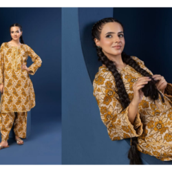 Floral Dress (100% cotton)