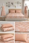 Double Bedsheet with two pillow cases
