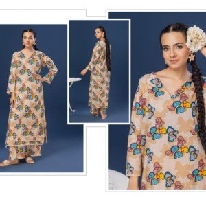 Floral Dress (100% cotton)