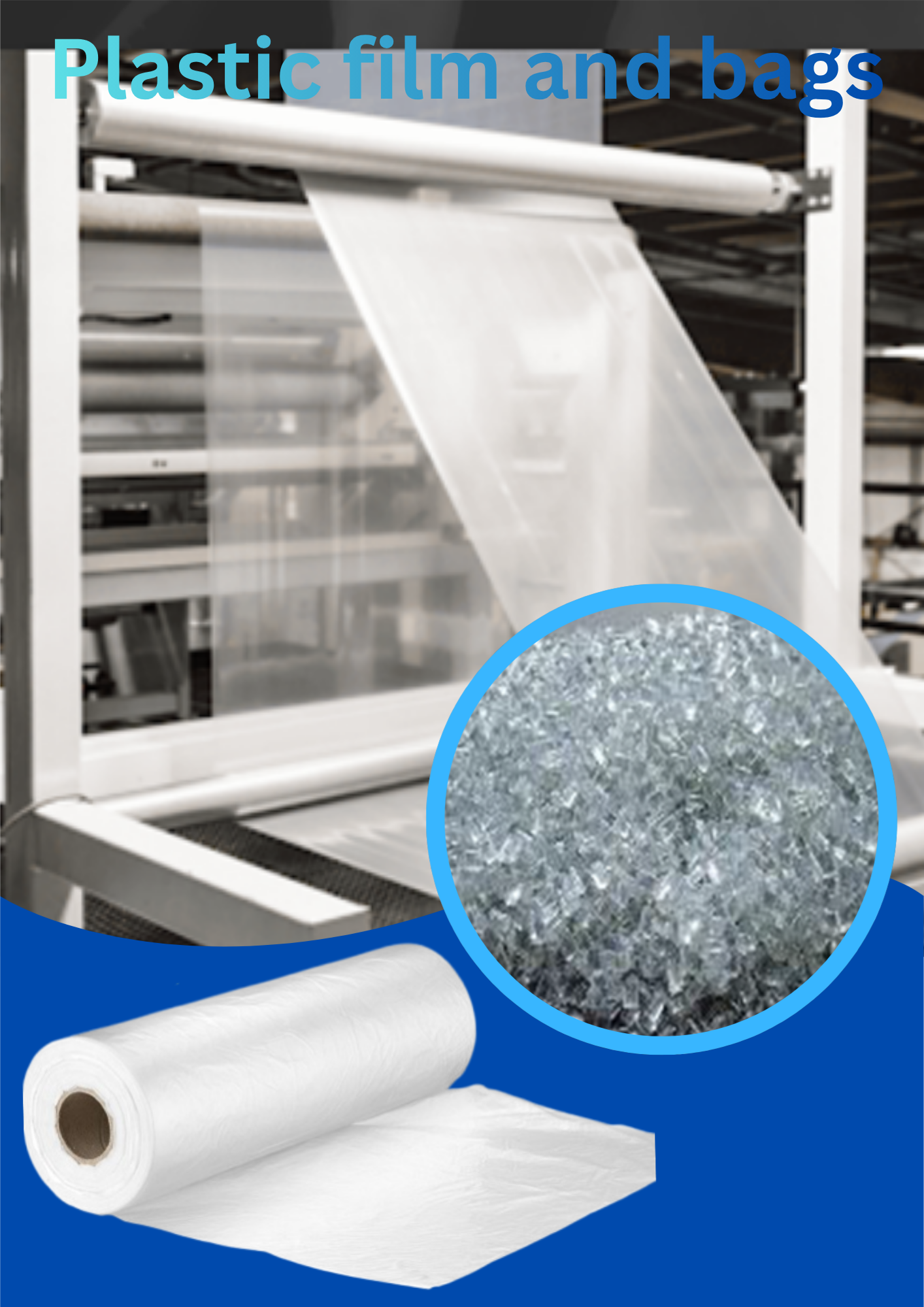 Plastic film and bags